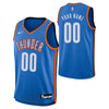 Boys Okl City Thunder Blank Icon Swingman Replica Custom Jersey