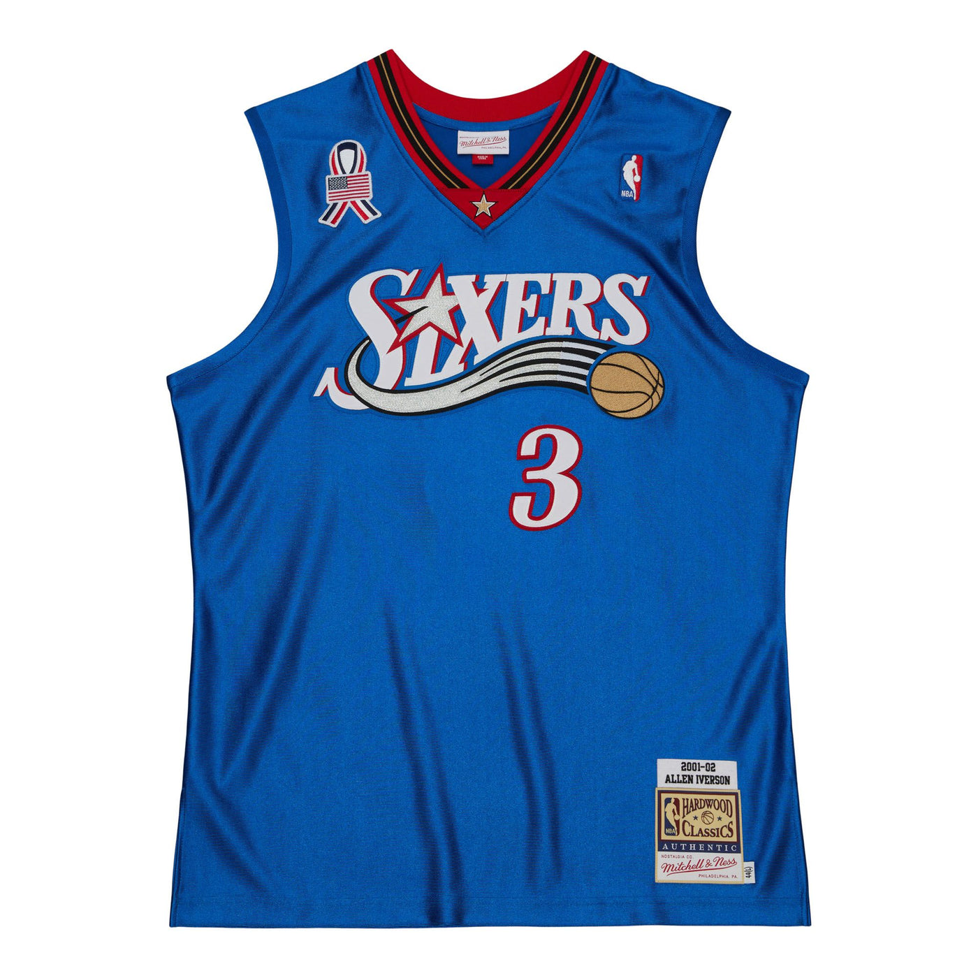 Mens Phila 76ers Allen Iverson 2001 Alt Replica Jersey NBA Store Middle East Kuwait