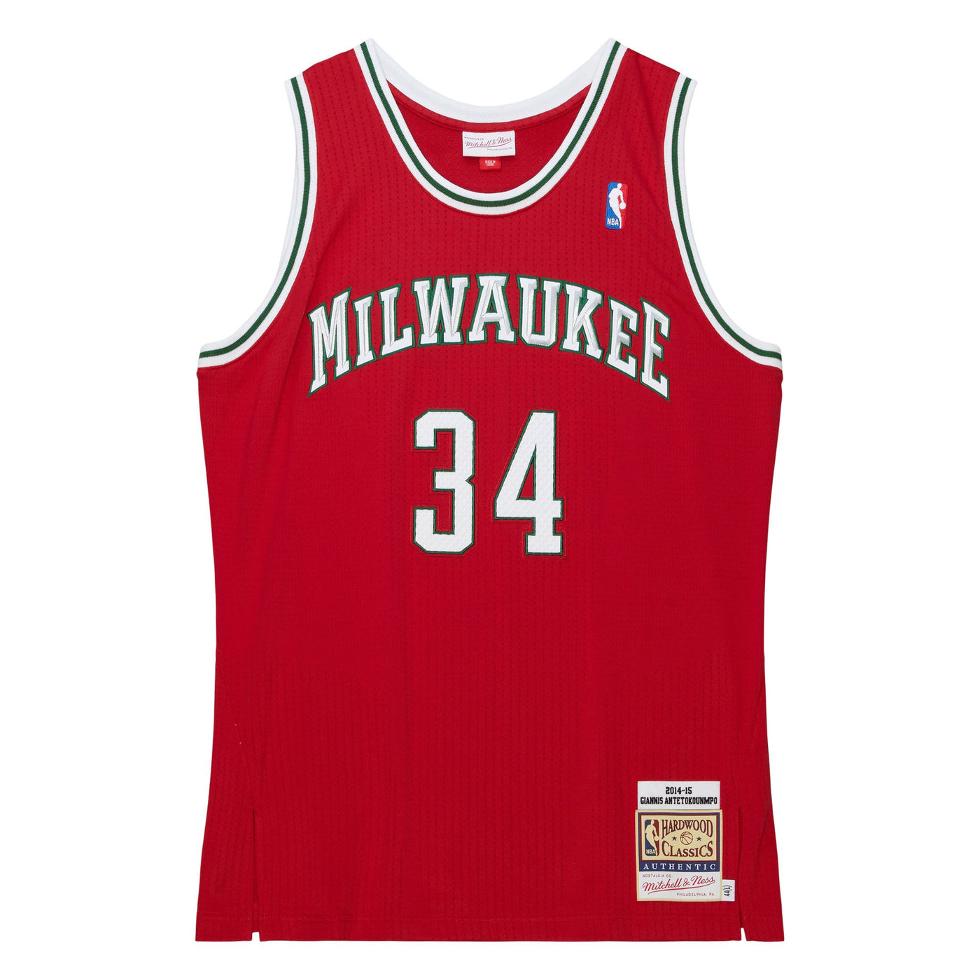 Mens Milwaukee Bucks Giannis 2014 Home Replica Jersey