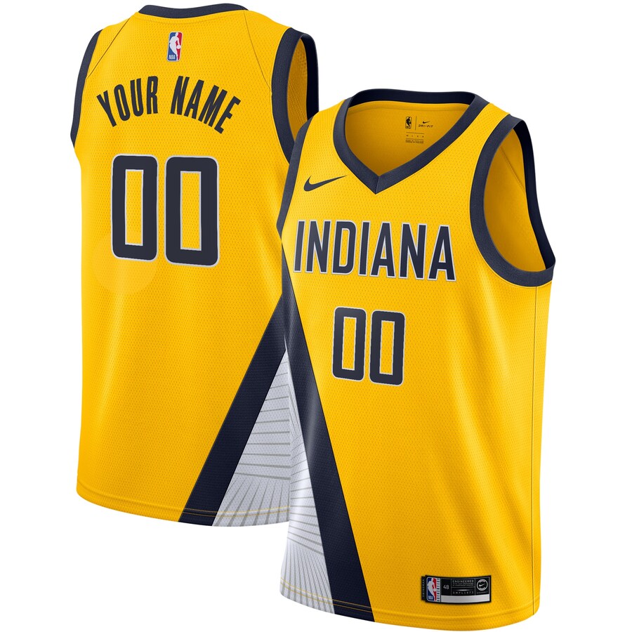 Mens Indiana Pacers Swingman Statement Replica Custom Jersey