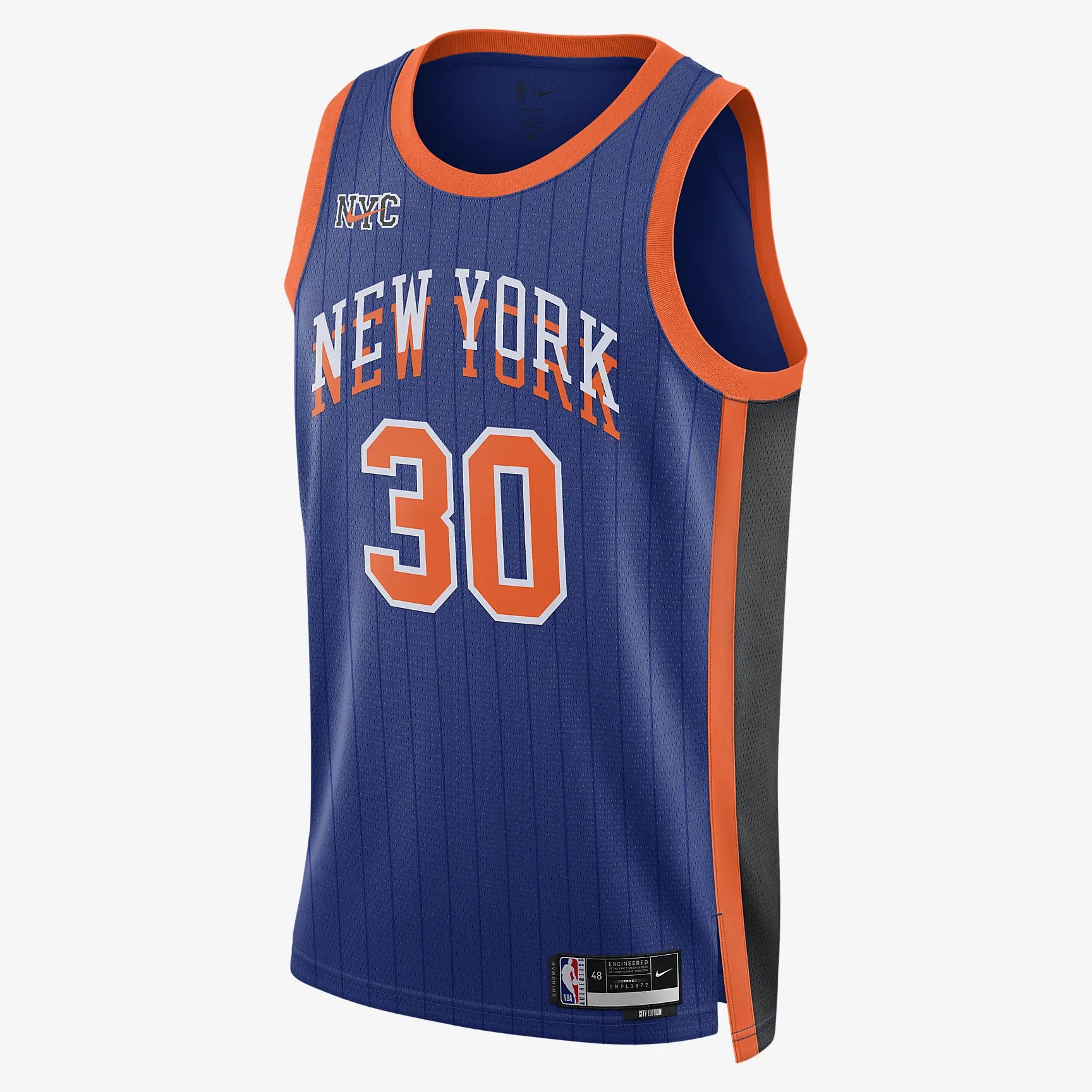 Mens New York Knicks Julius Randle Swingman City Edition Replica Jerse ...