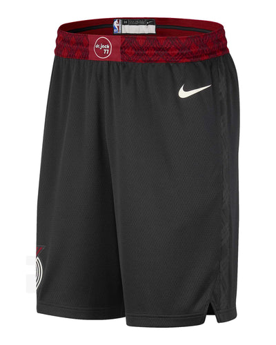 Boys Portland Trailblazers City Edition Swingman Replica Shorts